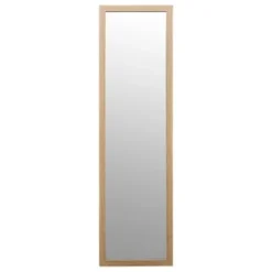 B&M Over Door Mirror 120 X 30cm - Brown