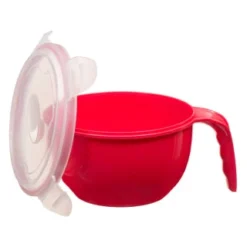 B&M Microwavable Food Bowl With Handle -Cheap Warm House Furnish Store 289950 Microwavable Food Bowl with Handle red 21