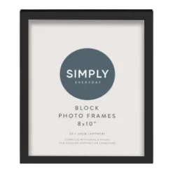 Simply Everyday 8 X 10" Block Frames 3pk - Black -Cheap Warm House Furnish Store 290765 3pk simply everyday block frames 8x10 black 3