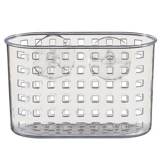 Simply Deep Plastic Suction Caddy - Clear 1 Simply Deep Plastic Suction Caddy - Clear