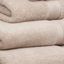 B&M Signature Zero Twist Hand Towel - Biscuit -Cheap Warm House Furnish Store 317226 317228 317231 317233 Signature Zero Twist biscuit towels 2 1