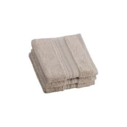 B&M Signature Zero Twist Face Cloth 3pk - Biscuit