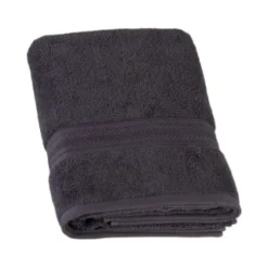 B&M Signature Zero Twist Bath Towel - Charcoal