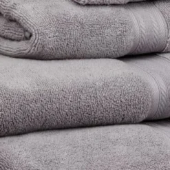 B&M Signature Zero Twist Hand Towel - Grey -Cheap Warm House Furnish Store 3172653 317254 317255 317256 Signature Zero Twist grey towels 2 1