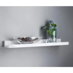 Lokken Small Picture Shelf 48cm - White