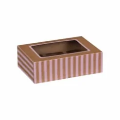Betty Winters Cupcake Boxes 4pk -Cheap Warm House Furnish Store 320783 4pk cupcake boxes holds 6 pink 2