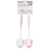 B&M Suction Dish Brushes 2pk - Grey & Blush