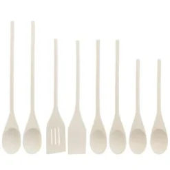 B&M Wooden Utensils 8pk