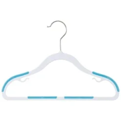 B&M Addis Children's Non-Slip Hangers 10pk - Multi Colour -Cheap Warm House Furnish Store 333090 addis 10pk childrens non slip hangers boys 6