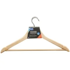 Addis Wooden Hangers 4pk -Cheap Warm House Furnish Store 333091 addis wooden hangers 4pk