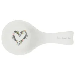 B&M Ceramic Spoon Rest -Cheap Warm House Furnish Store 337110 ceramic spoon rest live laugh love