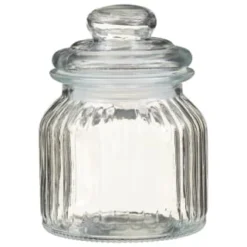 B&M Decorative Glass Storage Jar