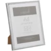 B&M A4 Metallic Picture Frame