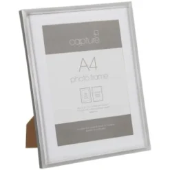 B&M A4 Metallic Picture Frame
