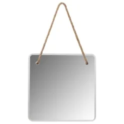 B&M Hanging Mirror - Natural Rope