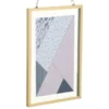 B&M Gold Hanging Picture Frame 4 X 6"