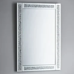 B&M Crushed Jewel Mirror - Silver
