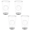 B&M Heart Glasses 4pk