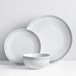 B&M Geo Dinner Set 12pc