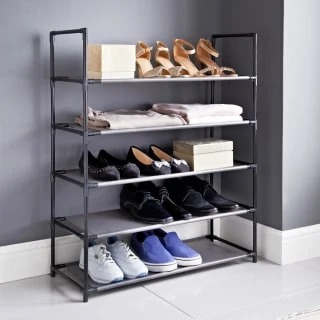 Spaceways 5 Tier Shoe Rack 1 Spaceways 5 Tier Shoe Rack