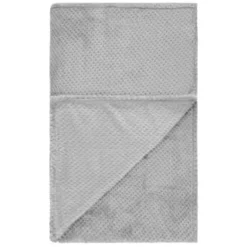 Simply Everyday Waffle Throw - Silver -Cheap Warm House Furnish Store 360835 simply waffle throw grey 2