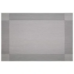 B&M Metallic Woven Placemats - Silver 4pk -Cheap Warm House Furnish Store 363869 4pk silver metallic woven placemats 4