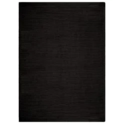 B&M Ribbed Tea Towels 4pk - Black -Cheap Warm House Furnish Store 364862 4pk ribbed tea towels black 2