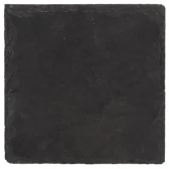 B&M Slate Coasters 4pk -Cheap Warm House Furnish Store 365650 4 slate coasters 2