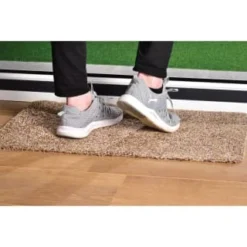 B&M Extra Large Antibacterial Doormat - Brown -Cheap Warm House Furnish Store 366004 366006 anti bac magic clean mat 2 1