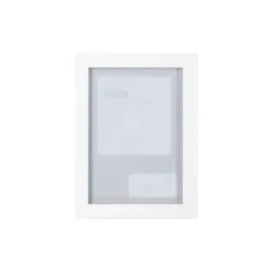 B&M Block Photo Frame 5 X 7" 2pk - White -Cheap Warm House Furnish Store 367046 2pk block photo frame 5x7 white 2