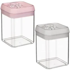 B&M Vacuum Storage Container 1.7L - Grey -Cheap Warm House Furnish Store 368008 368010 vacuum storage 1 7l main