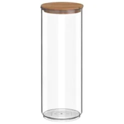 B&M Tall Storage Container With Bamboo Lid