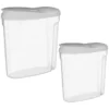 B&M Cereal Storage Container Set 2pk - Grey