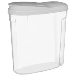 B&M Cereal Storage Container Set 2pk - Grey -Cheap Warm House Furnish Store 368615 cereal storage set 2 pk grey 3