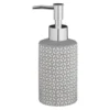 B&M Mosaic Soap Dispenser - Grey