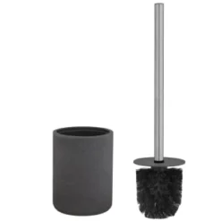 B&M Slate Toilet Brush & Holder -Cheap Warm House Furnish Store 368933 stlate toilet brush 2