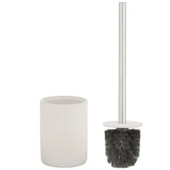 B&M Stone Toilet Brush & Holder -Cheap Warm House Furnish Store 368937 stone toilet brush 2