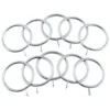 B&M Metal Curtain Rings 10pk - Shiny Nickle