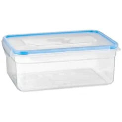 B&M Clip Top Food Containers 4pk - Blue 12 B&M Clip Top Food Containers 4pk - Blue -Cheap Warm House Furnish Store 369681 4pk clip top food containers blue 2