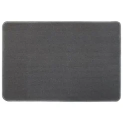 B&M Loop Washable Doormat 50 X 75cm - Grey