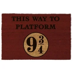 Harry Potter Doormat - This Way To Platform