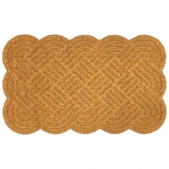 B&M Woven Coir Knot Doormat
