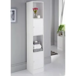 Spaceways Tall Cupboard - White