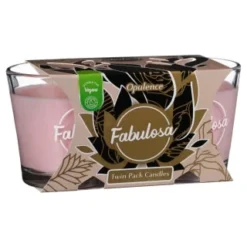 Fabulosa Candle Twin Pack 2pk - Opulence -Cheap Warm House Furnish Store 372559 fabulosa twin candle pack rainbow opulence