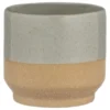 B&M Willow & Bay Small Woodwick Candle - Grey