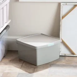 B&M Waffle Clip Box 25.5L - Grey 8 B&M Waffle Clip Box 25.5L - Grey -Cheap Warm House Furnish Store 375472 grey 25 5l waffle clip box 4