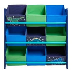B&M Glow In The Dark Dinosaur 9 Tub Storage Drawers -Cheap Warm House Furnish Store 375936 dinostar 9 tub storage 1