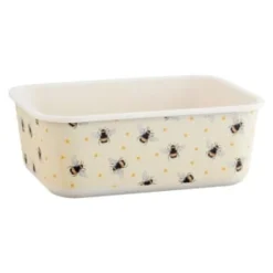 B&M Rectangular Tubs 2pk - Bees -Cheap Warm House Furnish Store 375968 2pk reuse and repurpose rectangle tubs bee 2