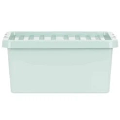 B&M Storage Box With Lid 11L - Sage -Cheap Warm House Furnish Store 377036 11l storage box sage
