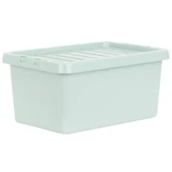 B&M Storage Box With Lid 11L - Sage